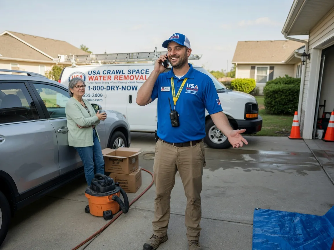 Crawl Space Water Removal Collins, GA FAQs